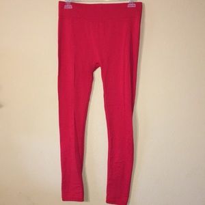 Fleece lined leggings